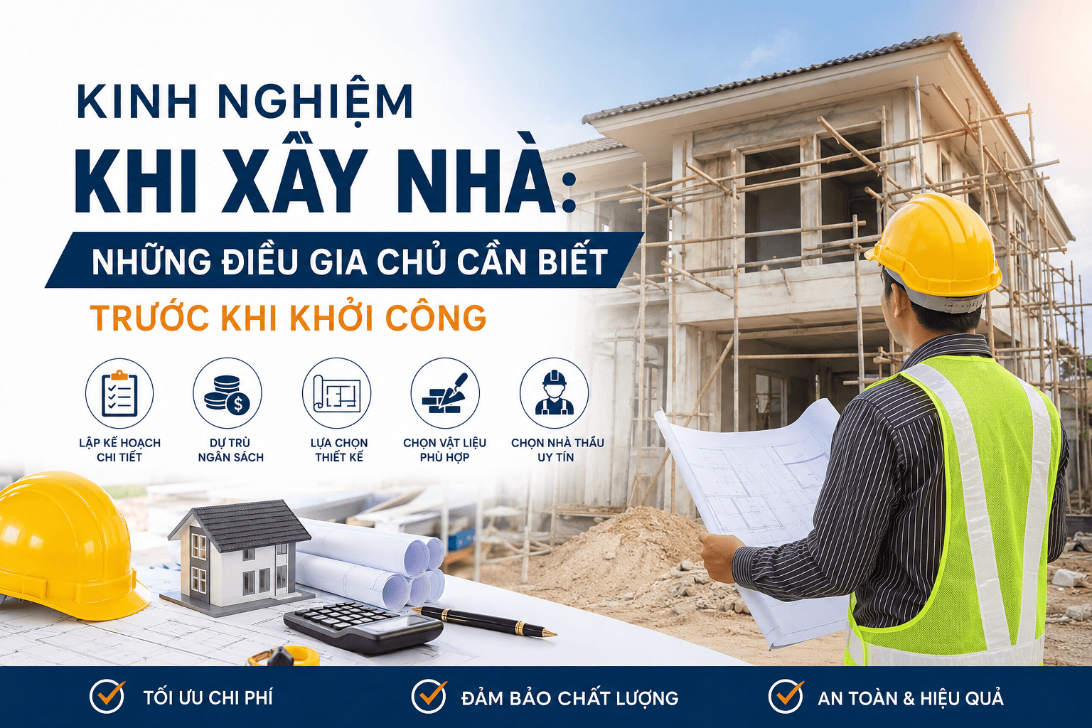 Kinh Nghiệm Khi Xây Nhà